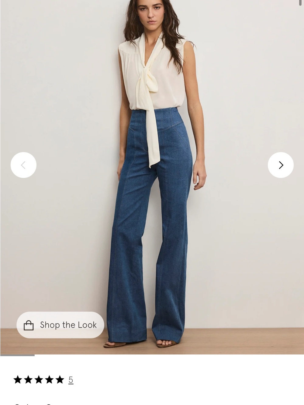 Veronica Beard Frenkle Denim Pant
